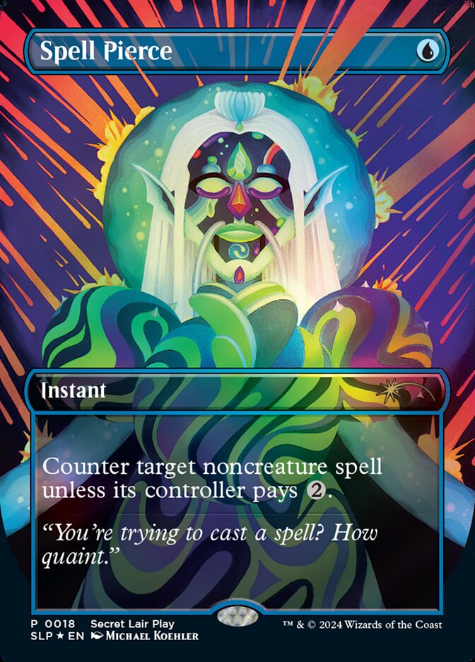 呪文貫き／Spell Pierce - MTGフレーバーテキストwiki | Magic the